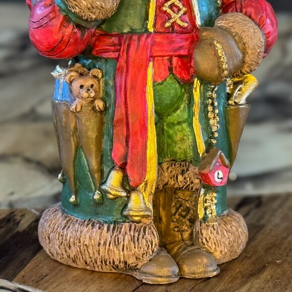 Vintage Heritage Collection, Herr Kristmas, The Black Forest Santa Figurine, 5"H - Picture 10 of 11